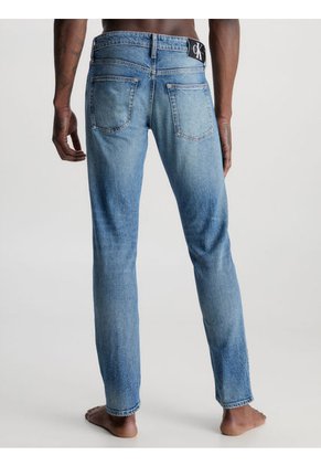 Jeans Con Ajuste Slim Hombre Azul Calvin Klein