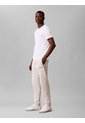 Jogger Beige De Felpa Francesa Con Logo Calvin Klein de Calvin Klein