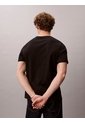 Camiseta Negra Con Micro Logo Calvin Klein de Calvin Klein
