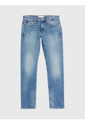 Jeans Con Ajuste Slim Hombre Azul Calvin Klein