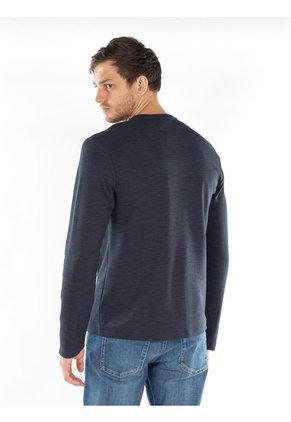 Camibuzo Azul Oscuro Con Logo Para Hombre Calvin Klein