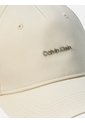 Gorra Beige Standard De Sarga De Algodón Calvin Klein de Calvin Klein