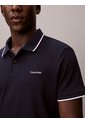 Polo Azul En Tejido Interlock Calvin Klein de Calvin Klein