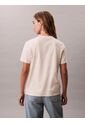 Camiseta Blanca Clásica Con Monograma Estampado Calvin Klein de Calvin Klein