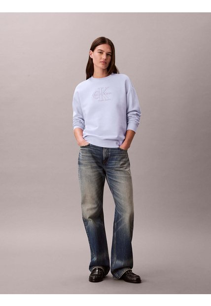 Saco Lila Con Monologo Calvin Klein