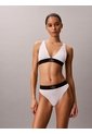 Brasier Blanco Triangular Con Relleno Ligero - CK Graphic Calvin Klein de Calvin Klein