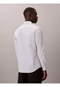 Camisa Gris Manga Larga A Rayas Calvin Klein de Calvin Klein