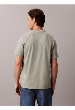 Camiseta Gris Standard Logo Calvin Klein