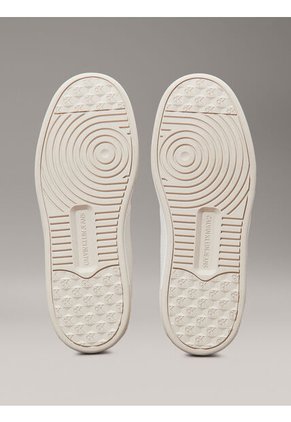 Tenis Blanco Basket De Cuero Calvin Klein