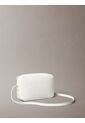 Bolso Blanco Cruzado Con Logo Monograma En Todo El Artículo Calvin Klein de Calvin Klein
