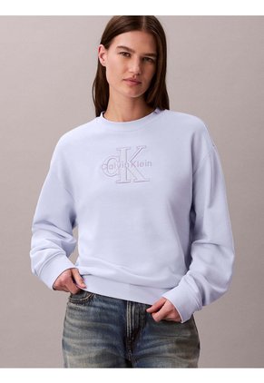 Saco Lila Con Monologo Calvin Klein