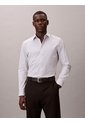 Camisa Gris Manga Larga A Rayas Calvin Klein de Calvin Klein