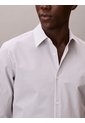 Camisa Gris Manga Larga A Rayas Calvin Klein de Calvin Klein