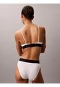Brasier Blanco Triangular Con Relleno Ligero - CK Graphic Calvin Klein de Calvin Klein