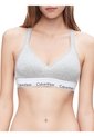 Brassier Gris De Algodón Para Mujer Calvin Klein de Calvin Klein
