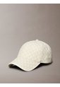 Gorra Blanca De Sarga De Algodón Con Emblema Calvin Klein de Calvin Klein
