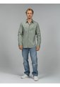 Camisa Gris Stretch De Manga Larga Calvin Klein de Calvin Klein