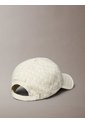 Gorra Blanca De Sarga De Algodón Con Emblema Calvin Klein de Calvin Klein