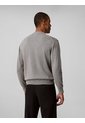 Saco Gris Tejido Con Cuello Redondo Calvin Klein de Calvin Klein