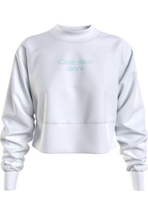 Saco Blanco Oversize En Algodón Orgánico Para Mujer Calvin Klein