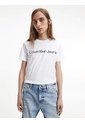 Camiseta Con El Logo Hombre Blanco Calvin Klein de Calvin Klein