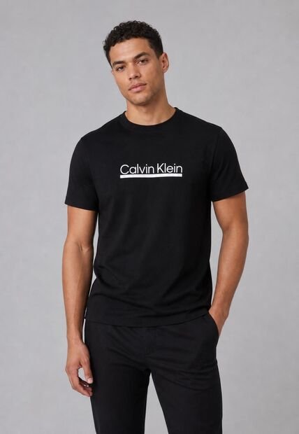 Camiseta Calvin Klein Negro