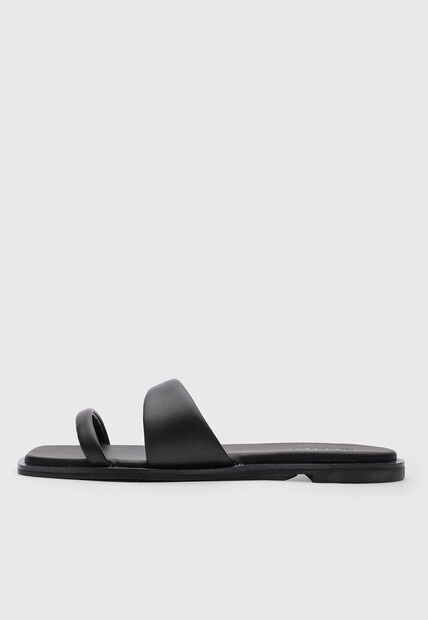 Sandalias Planas Calvin Klein Negro