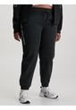 Pantalón De Chándal Holgado Con Logo Tape Mujer Negro Calvin Klein de Calvin Klein