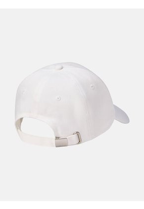 Gorra Blanca De Sarga Con Logo Calvin Klein