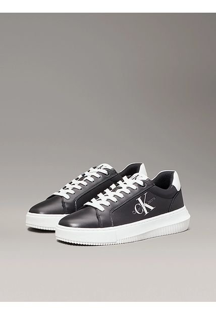Tenis Negro Chunky Cupsole Laceup Calvin Klein