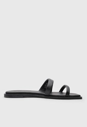 Sandalias Planas Calvin Klein Negro