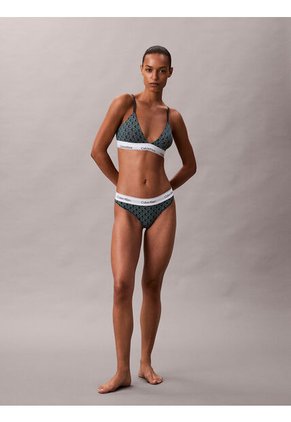 Tanga Verde - Icon Cotton Modal Calvin Klein