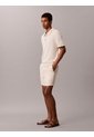 Polo Blanco De Algodón Pima Calvin Klein de Calvin Klein