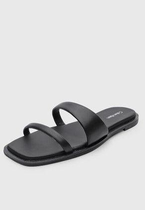 Sandalias Planas Calvin Klein Negro