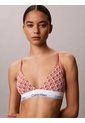 Bralette Multicolor Triangular - Icon Cotton Modal Calvin Klein de Calvin Klein