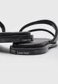 Sandalias Planas Calvin Klein Negro de Calvin Klein