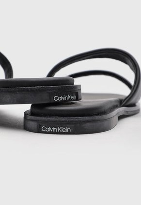 Sandalias Planas Calvin Klein Negro