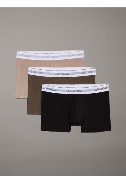 Pack Multicolor De 3 Boxer Trunk - Modern Cotton Calvin Klein