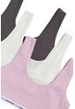 Paquete Multicolor De 3 Bralettes - Modern Cotton Para Niñas Calvin Klein de Calvin Klein