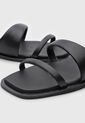 Sandalias Planas Calvin Klein Negro de Calvin Klein