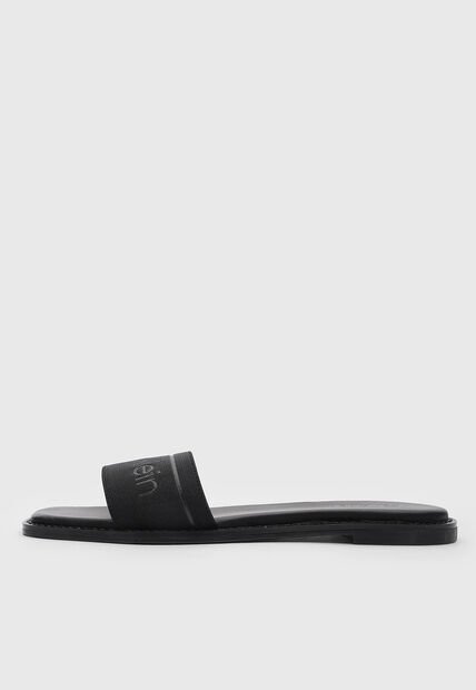 Sandalias Planas Calvin Klein Negro