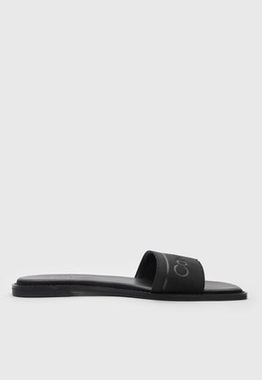 Sandalias Planas Calvin Klein Negro