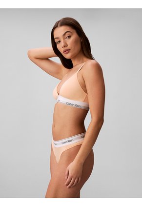 Bralette Naranja Triangular - Icon Cotton Modal Calvin Klein