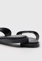 Sandalias Planas Calvin Klein Negro de Calvin Klein