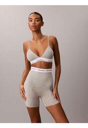 Pantaloneta Gris Moldeadora De Muslo Calvin Klein