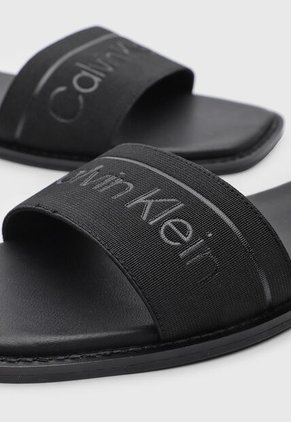 Sandalias Planas Calvin Klein Negro