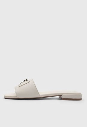 Sandalias Planas Calvin Klein Tayda Marfil