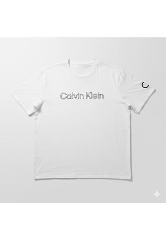 Camiseta Blanca Con Logo Traveling Calvin Klein Calvin Klein
