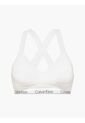Brassier Blanco De Algodón Para Mujer Calvin Klein de Calvin Klein