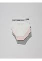 Panties En Algodón 3 Piezas Para Niña Calvin Klein de Calvin Klein